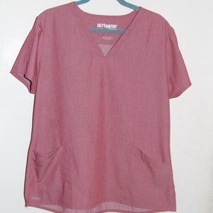 Grey's Anatomy, heather rose, scrub top
